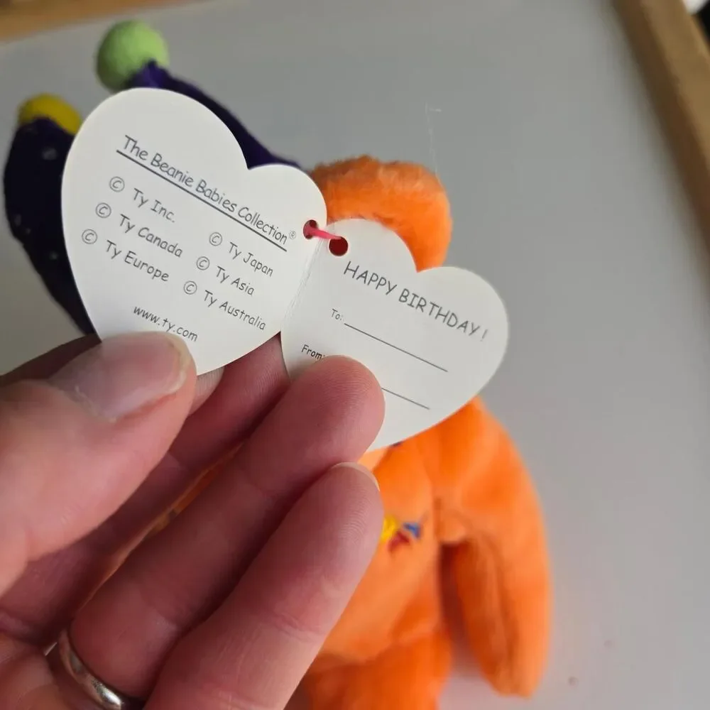 Beanie-babies Orange Stuffed-animals